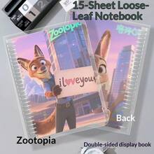 Cuaderno de hojas sueltas A5, planificador, cuaderno de espiral de alta calidad - Libro al azar - Ver 2