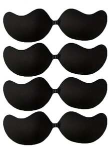 4 Pairs Invisible Bras, Push-Up Bras, Strapless Invisible Bras, Breathable Skin-Friendly Women's Invisible Bras, Reusable Backless Bras, Women's Bras And Bra Accessories - Multicolor - View 26