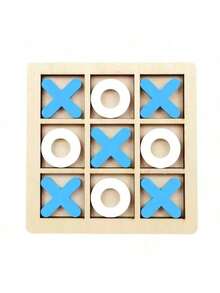 1件装2026便携式9格XO国际象棋游戏，双人桌面游戏，生日/复活节礼物，新品畅销 - 彩色 - 查看 10