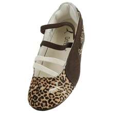 Puma Kids Speedcat Ballet SD Shoes -406135-01 | Modern Street Style, Comfortable All-Day - 豹紋色 - 查看 4