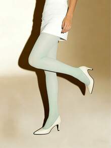 1 đôi quần tất nữ thời trang cổ điển, phiên bản màu hiếm, giúp thon gọn, thoải mái và thời trang, gợi cảm và độc đáo, phù hợp cho mặc hàng ngày, đi làm và đi chơi. - Nhiều màu - Xem 18