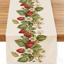 Bộ sản phẩm gồm: 1 khăn trải bàn họa tiết dâu tây, kiểu dáng mùa hè, trang trí nhà bếp hàng ngày, 1 khăn trải bàn, 4 tấm lót chén, 1 vỏ gối, bộ khăn trải bàn và tấm lót chén, có thể kết hợp nhiều sản phẩm khác nhau, đồ trang trí nhà cửa trong nhà/ngoài trời, đồ dùng tiệc tùng, trang trí phòng. Thích hợp cho trang trí nhà bếp hàng ngày và trang trí tiệc tùng. - Nhiều màu - Xem 3