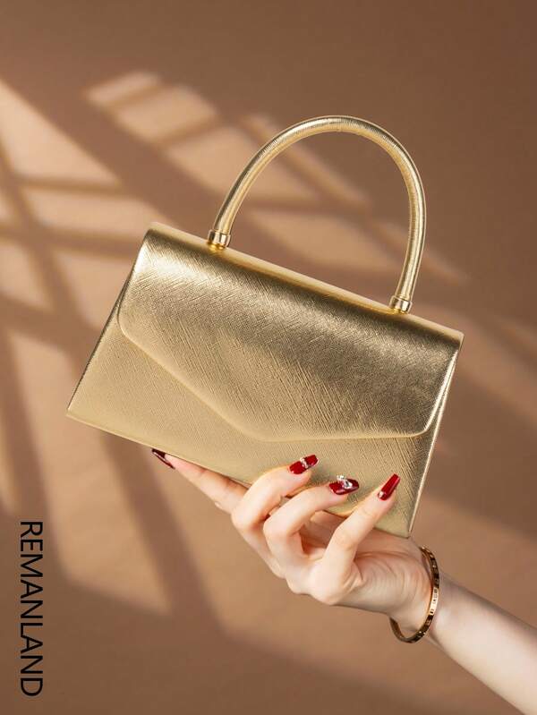 REMANLAND Bolsa feminina elegante e brilhante, charmosa e com um toque de luxo discreto, uma bolsa de noite requintada para senhoras, bolsa de ombro moderna com corrente, perfeita para combinar com vestidos, trajes de gala, vestidos de formatura, vestidos de aniversário, ideal para jantares formais, reuniões, formaturas, festas, bailes e outras ocasiões.