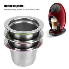 3-Pack Reusable Stainless Steel Coffee Capsules - Refillable Pods Compatible With Friendly Coffee Filters (30x22x20mm),Coffee Service Coffee Accessories - View 3