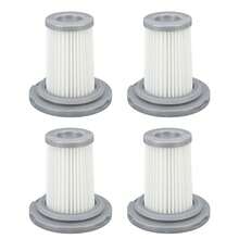 4-Pack Cordless Vacuum Cleaner Replacement Filter - Compatible With Rowenta X-Force Flex 8.60 ZR009005 | High-Quality Vacuum Cleaner Parts And Filters - 查看 1