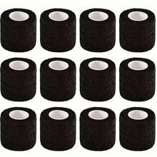 1/6/12 Rolls Elastic Self Adhesive Bandage Wrap, Breathable Flexible Fabric Non Woven Cohesive Bandage - Multicolor - View 10
