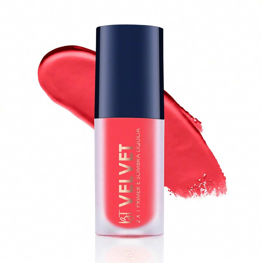 Liquid Eyeshadow And Primer BT Velvet - Bruna Tavares - Coral - View 1