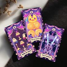 1盒柔软神秘塔罗牌 - 78张可爱卡通塔罗牌，适合初学者，附赠指南，柔软塔罗牌，可爱塔罗牌，初学者塔罗牌，卡通塔罗牌，占卜工具，占卜卡，灵性礼物，带指南的塔罗牌套装，高品质塔罗牌纸，400克塔罗牌，塔罗牌收藏，初学者塔罗牌套装，可爱礼物，柔软美观的塔罗牌 - 塔羅牌 - 查看 10