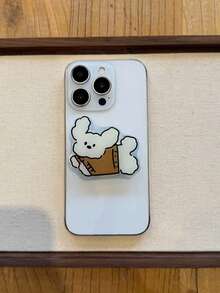 Cute Cat Phone Holder, Slouchy Desk Phone Stand, Air Cushion Grip Holder, Suitable For All Phones - Multicolor - View 9