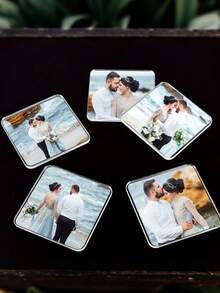 Đế lót ly acrylic tùy chỉnh, thích hợp sử dụng cá nhân hóa trong đám cưới, quán bar, văn phòng, nhà bếp, nhà hàng và làm quà tặng. Có thể in hình ảnh, văn bản và logo của bạn, thiết kế chống trơn trượt. - Nhiều màu - Xem 4