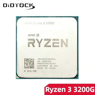  AMD Ryzen 3 3200G 3.6GHz Dört Çekirdekli İşlemci ve Vega 8 Grafik Kartı