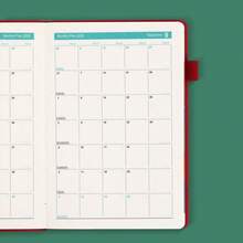 2026 English Planner Notebook, Efficient Daily Schedule, Customized Self-Discipline Time Management, Bound Annual Calendar - Multicolor - View 5