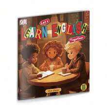 Let's Learn English Together Practice Notebook , Fun Dialogues To Improve Speaking Skills, Picture Scene Vocabulary Pages And Simple Phonics Activities, Screen-Free Home And Classroom Learning To Build Confidence - Learning English - View 9