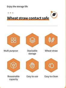 2pcs/Set Square Plate, Wheat Straw Cake Tray, Plastic Fruit Plate For Home, Restaurant, Serving Tray, Tea Tray, Can Be Used As Snack Or Bone Dish In Living Room - Multicolor - View 10