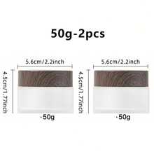 1pc Refillable Glass Lotion Bottle With Sealing Dispenser, Suitable For Eye Cream, Face Mask, Cosmetics And More - Multicolor - View 15