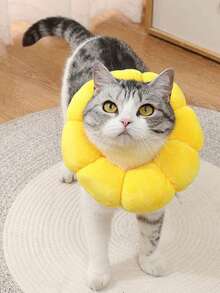 Upgraded Cat Recovery Collar With Heating & Breathable Design, Adjustable Protective Cone Recommended By Vets To Help Cats Recover Quickly And Safely After Surgery/Fracture/Spaying. Intelligent Temperature Control & Secure Protection, The Pet Owner's Trusted Choice. - Multicolor - View 5