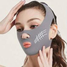 1Pc Women's Night Bandage Mask For Everyday Wear,V-Shaped Sleep Mask Is Perfect For Use Both While Sleeping And Relaxing At Home - Baby Pink - View 4
