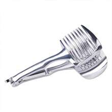 1pc Easy To Grip And Lemon Slicer Multi Blade Tool With Round Fruit Pliers, Egg Slicing Accessories, Perfect For Kitchen Preparation, Multi-Functional Fruit Divider With Handle, Tomato Slicer For Home Use, Lemon Slicing Tool, Onion,Lemon Slicing Clip - Multicolor - View 7