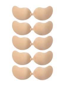 1/5件装隐形文胸，提拉塑形文胸，无肩带隐形文胸，透气亲肤女士隐形文胸，可重复使用露背文胸，女士文胸及文胸配件（高品质舒适粘合剂，升级面料） - 彩色 - 查看 67