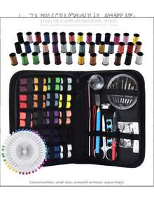 97/63/27/5pcs Sewing Kit Set, Portable Home DIY Sewing Tool Kit, Home Sewing Box, Sewing Supplies And Accessories Sewing Tool Kit (Multiple Sizes Available), Suitable For Adult Sewing Tool Kit, Emergency Repair And Travel Tool Kit, Portable Basic Travel Sewing First Aid Storage Bag - Type a - View 7