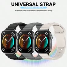 1条时尚表带，兼容华为Watch Fit 3，运动硅胶表带，兼容华为WatchFit3/4/4Pro，表带配件，Correas - WatchFit3/4/4Pro - 查看 8