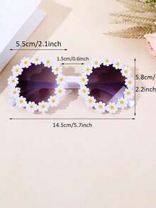Set de 12 gafas de sol con forma de oso para niños, adecuadas para uso diario en verano, incluye estuche para gafas - Multicolor - Ver 9