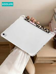 Koolife 豹纹蝴蝶结平板电脑保护套（1 件装），兼容 iPad (A16) 11 英寸第 11 代 (2025)、7/8/9 英寸 10.2 英寸，内置笔槽，兼容三星 Tab S6 10.4 英寸、Tab A7 Lite 8.7 英寸，ins 风格皮革保护套，适合作为返校、情人节、新年礼物。 - 豹紋蝴蝶結 - 查看 5