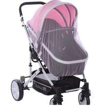 Mosquitera para cochecito de bebé, cochecito de verano, protector insectos, carrito de cochecito para bebés, protección segura, accesorios de cochecito de malla ROS2 - Azul - Ver 5