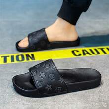 1 đôi dép lê casual kiểu dáng mới mùa xuân 2026, dép xăng đan hở mũi kẻ sọc tối giản unisex, dép đi biển chống trượt nhanh khô, đế EVA mềm mại, thích hợp mang trong nhà và ngoài trời. - màu xanh lá - Xem 6