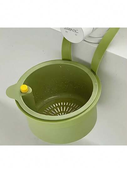 Hanging Kitchen Sink Colander, Vegetable Washing Basin, Food Residue Filter, Fruit Drainer, Sink Storage Rack