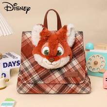 Disney 官方授权 Judy And Nick Time 渐变色斜挎包，毛绒背包，儿童节日礼物 - 彩色 - 查看 14