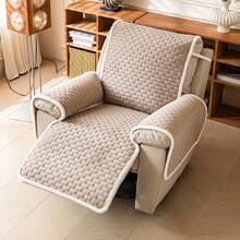 1PC New Crystal Velvet Single Seat Sofa Cover, All-Season Universal, Non-Slip Sofa & Lounge Cushion, Pet-Friendly, Machine Washable - Multicolor - View 17