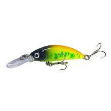 1pc Long Tongue Sinking Minnow - Durable ABS Material, 2.76 Inch/5.7g, 3D Eyes, With Treble Hooks, Compact And Agile, Increases Catch Rate - Suitable For Various Fish Species - Multicolor - View 16
