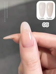 10毫升 MISS SHAKA 春夏美甲冰透明果冻裸粉色白色凝胶指甲油美白流行百搭美甲美甲沙龙家用DIY美甲用品 - 彩色 - 查看 9