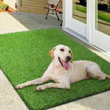 1pc Random Delivery Artificial Grass Dog Potty Mat, Outdoor Pet Toilet, Easy To Clean, Odor-Proof, Indoor & Outdoor Pet Training - Multicolor - View 5