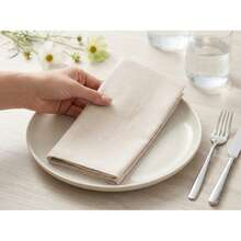 12pcs Solid Color Cloth Napkins, Washable Cotton Table Napkin For Household Dining Fall Autumn Decor Wedding Hotel 45*45cm - Royal Linen - View 5