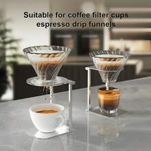 Aluminum Alloy Portable Coffee Machine Stand, Stable Base, Suitable For Home, Travel, Camping And Office Use, Gift For Coffee Lovers - Multicolor - View 4