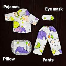 Bộ 6 món đồ ngủ cho búp bê BJD 30cm, quần áo mặc nhà cho búp bê, trang phục nhập vai cho búp bê Boneka, thích hợp làm quà tặng ngày lễ, sinh nhật, tựu trường, tốt nghiệp. - Nhiều màu - Xem 13
