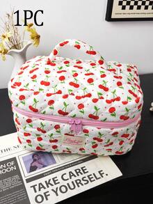 1pc Makeup Bag, Travel Organizer Bag, Cosmetic Bag, Toiletry Bag, Large Capacity Makeup Bag, Women Makeup Bag, Cosmetic Storage Bag, Travel Essentials, Grooming Bag, Multi-Function Bag, Clutch Bag, Men Grooming Bag - Multicolor - View 10