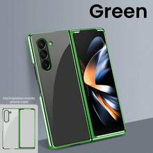 Classic Electroplated Transparent Phone Case Suitable For Samsung Galaxy ZFold3, ZFold4, ZFold5, ZFold6, ZFold7, ZFlip3, ZFlip4, ZFlip5, ZFlip6, ZFlip7, ZFlip7FE, Naked Phone Effect, Fashionable And Versatile - Multicolor - View 26