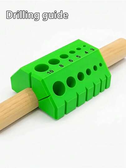 Dụng cụ định vị và dẫn hướng mũi khoan được thiết kế để khoan ở góc 45° và 90°, hệ thống căn chỉnh bằng nhựa chịu lực cao với hướng dẫn kỹ thuật số và hỗ trợ khoan chính xác. Chúng phù hợp cho các mối nối góc, khung và kết cấu sàn, và không bao gồm mũi khoan.