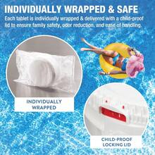 3-Inch Stabilized Chlorine Tablets For Swimming Pools, 99% Pure Tri-Chlor 90% Available Chlorine, Long-Lasting Slow-Dissolving UV-Protected, Individually Wrapped 10lb Bucket - 10 Lb. - View 5