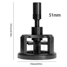 58mm Coffee Powder Distributor, 54mm Espresso Tamper And Distributor (Suitable For Barista Use), 53mm Needle-Style Espresso Distributor, Magnetic Design, Easy To Distribute Powder - 10 Needles, Adjustable Needle Height, Suitable For Home And Cafe, Back To School Season - Black - View 8