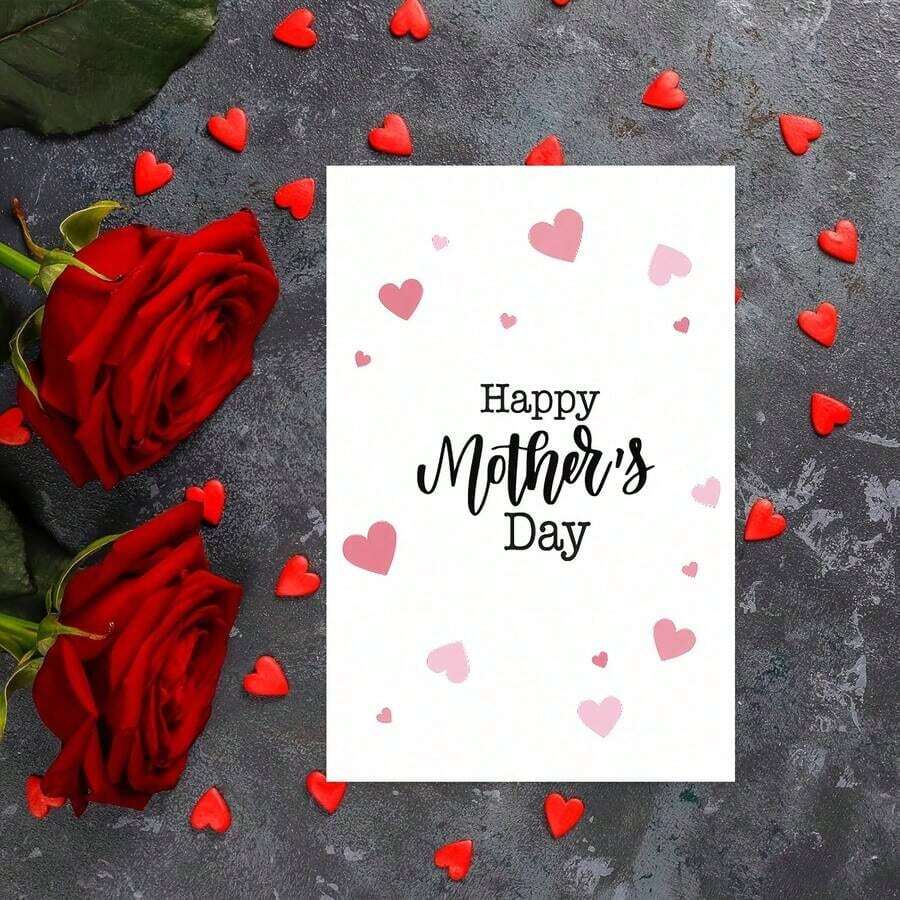 1 Thiệp chúc mừng Ngày của Mẹ - Món quà Ngày của Mẹ đơn giản, thiết kế kiểu chữ viết tay trang nhã với những điểm nhấn đầy tình cảm, hoàn hảo dành tặng mẹ, bà, vợ từ con gái hoặc con trai. - A - Xem 1