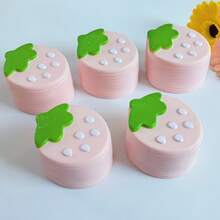 新款马卡龙色草莓慢回弹可爱减压捏捏乐。高品质逼真草莓慢回弹 | 办公室减压捏捏乐 - 彩色 - 查看 7