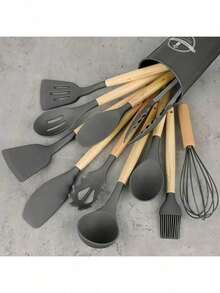 Non-Stick Silicone Whisk, High Heat Resistant Silicone, Household Silicone Kitchen Utensil - View 2
