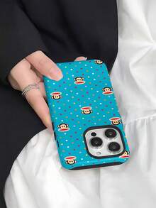 Ốp điện thoại hai lớp bảo vệ chính hãng Paul Frank, chống sốc, bảo vệ toàn diện camera, thiết kế tương thích với iPhone 11/12/13/14/15/16 Pro Max. - Nhiều màu - Xem 6