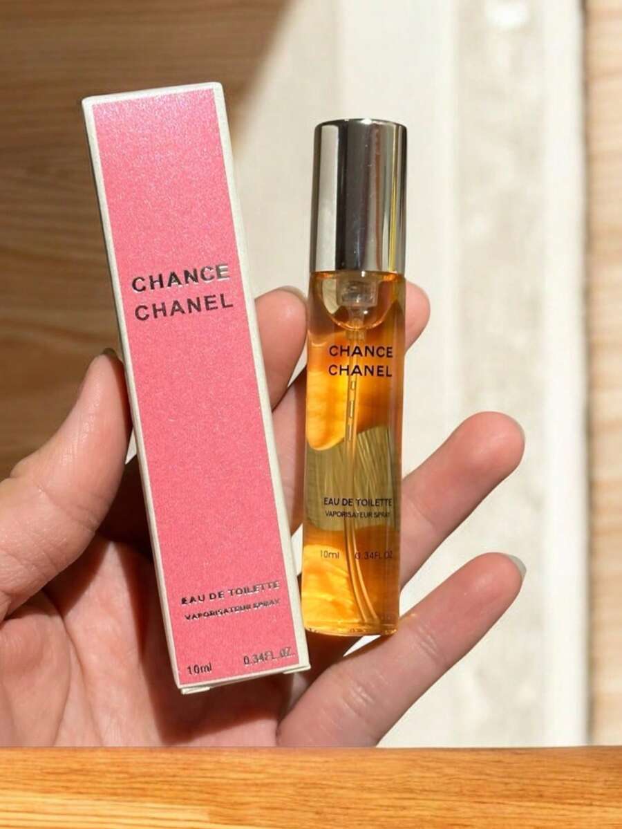 CHANCE CHANEL EDT 10 Ml / 0.34 Oz Travel Spray - 花卉印花 - 查看 1