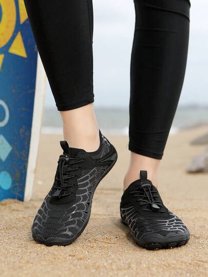 Giày đi nước ngoài trời unisex, giày năm ngón thoáng khí nhanh khô, giày bơi chống trượt dùng cho tập thể dục.
