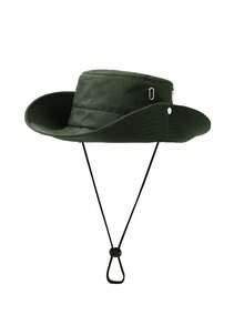 1pc Solid Color Sun Hat, Casual Outdoor Fishing Hat, Suitable For Travel, Hiking, Fishing, Sun Protection, Daily Use,Summer,Beach - Style O - View 17